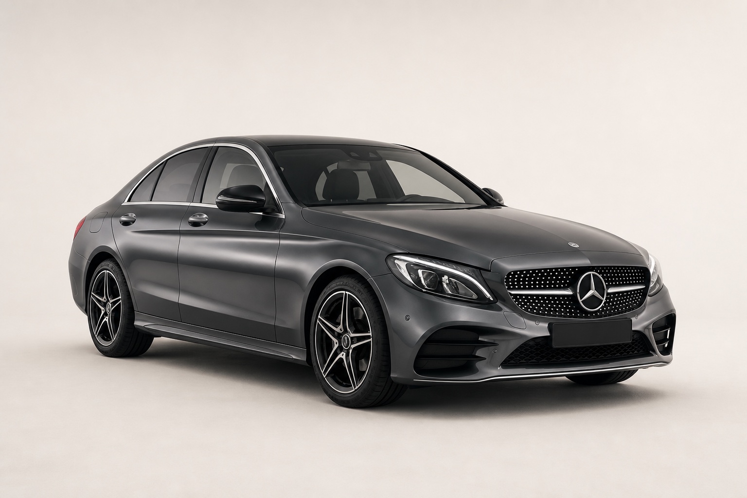 Graphite-grey Ivanhoe Blackline Mercedes-Benz C-Class